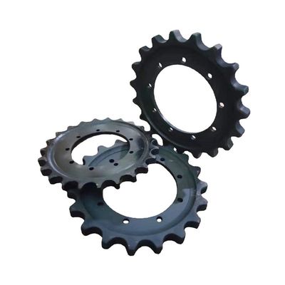 Traccia di escavatore a doppia catena, sprocket, telaio, pezzi di ricambio personalizzati