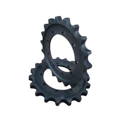 PC220-1-3-5 Mini escavatore di pista di gomma di sprocket segmento del carrello di sottocarro parti