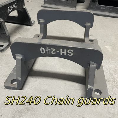 Q235 Guardie di pista per escavatori di roccia Link SH240 accessori per escavatori da 16 cm a 25 cm