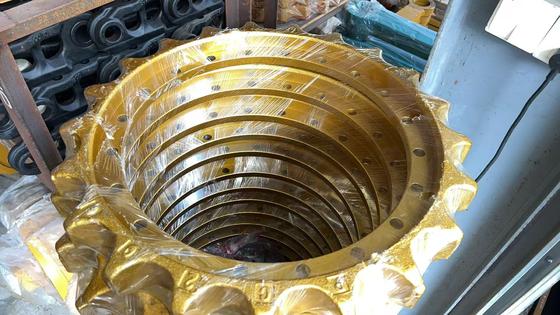 Vendita diretta dalla fabbrica di ruote di supporto cingoli per escavatori PC200, ruote guida, denti di trasmissione e parti del telaio minerario