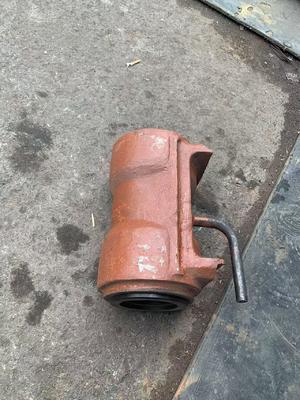 Testa di cavallo imitazione escavatore PC400 originale 100*370 con manicotto singolo, testa di cavallo telaio Qianqiu, orecchie benna, set completo albero benna