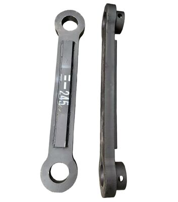 Sany SY245 escavatore rinforzato e rinforzato bastone di collegamento del secchio, bastone di collegamento di tipo H in acciaio legato forgiato, accessorio speciale anti-frattura