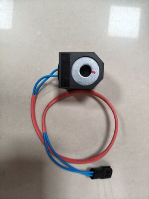 Valvola e bobina di solenoide dell'escavatore 12V 24V bobina di rame puro Pilota serratura di sicurezza Assemblaggio di valvola solenoide adatto per l'uso con escavatori DH