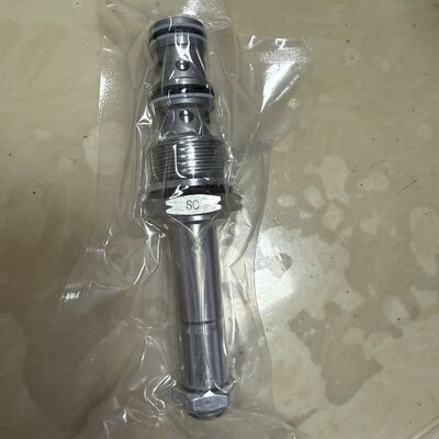 Valvola e bobina di solenoide dell'escavatore 12V 24V bobina di rame puro Pilota serratura di sicurezza Assemblaggio di valvola solenoide adatto per l'uso con escavatori DH